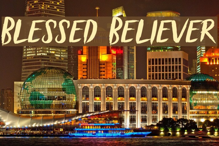 Blessed Believer Example 3