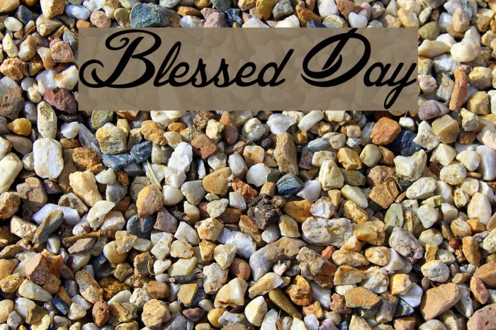 Blessed Day Font examples