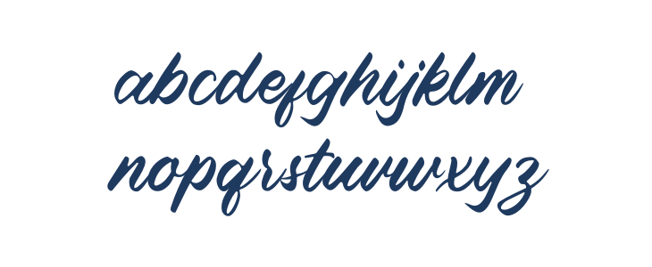 Blessed Friday Rounded Lowercase