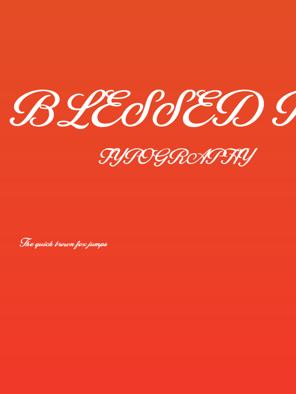 Blessed Personal Use Poster