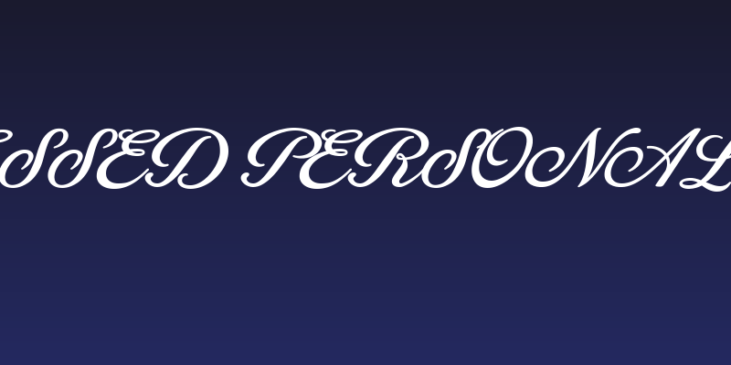 Blessed Personal Use Social Header