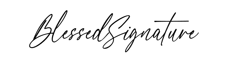 Blessed Signature 
