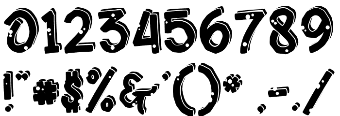 Blessed Font OTHER CHARS