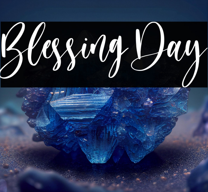 Blessing Day Example 2