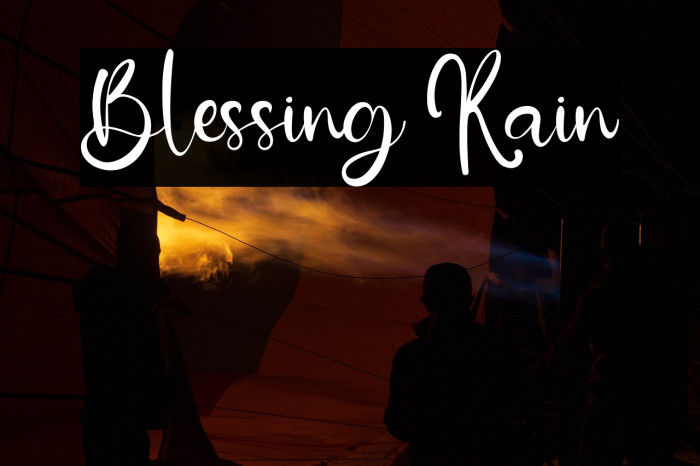 Blessing Rain Example 1