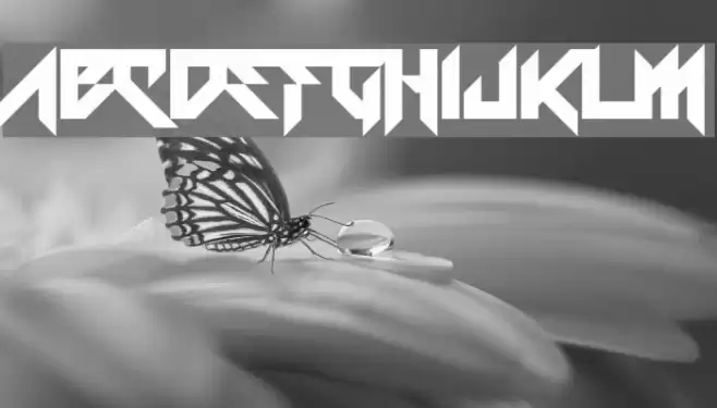 Blessings of Babylon Font examples