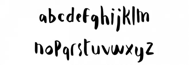 Bleu Femee Free Font Regular फ़ॉन्ट लोअरकेस