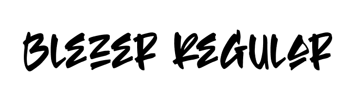 Blezer Regular  Descarca Fonturi Gratis