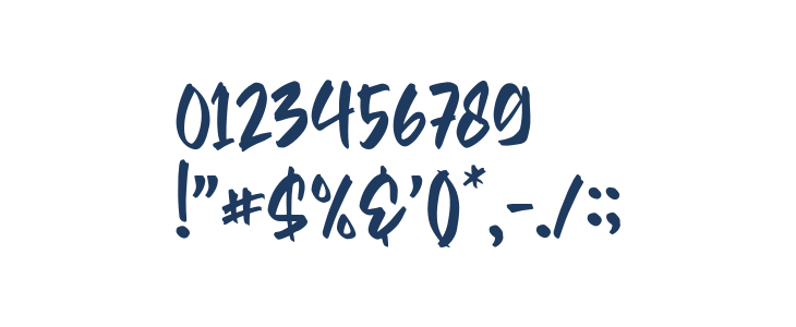 Blezer Regular Other Characters