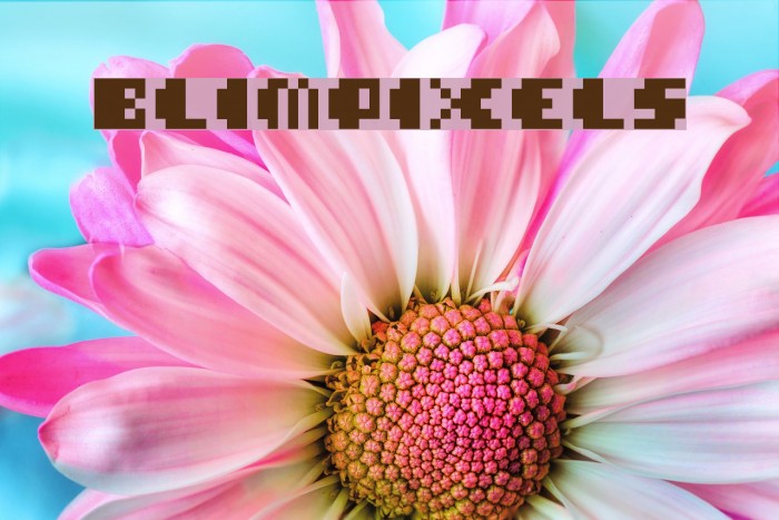 Blimpixels Font examples