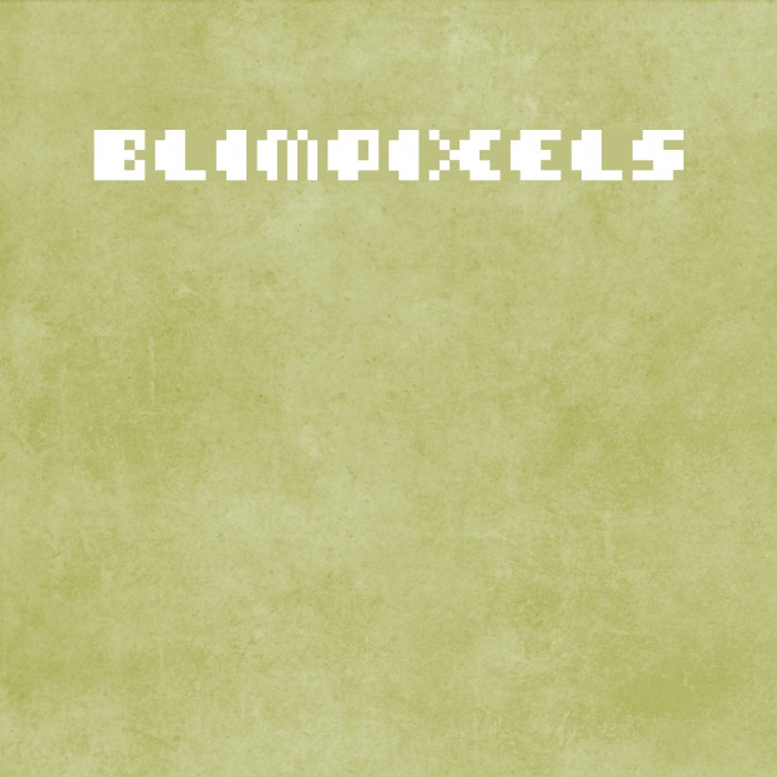 Blimpixels Font examples