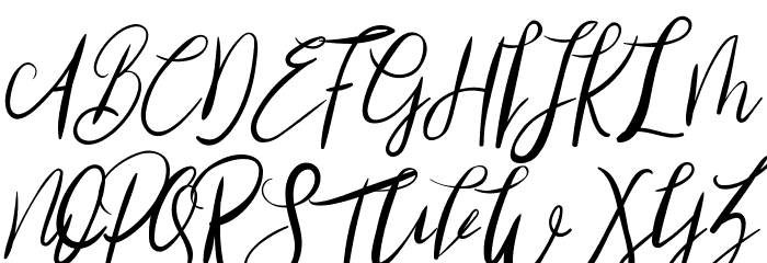 Blind Heart Demo Font OTHER CHARS