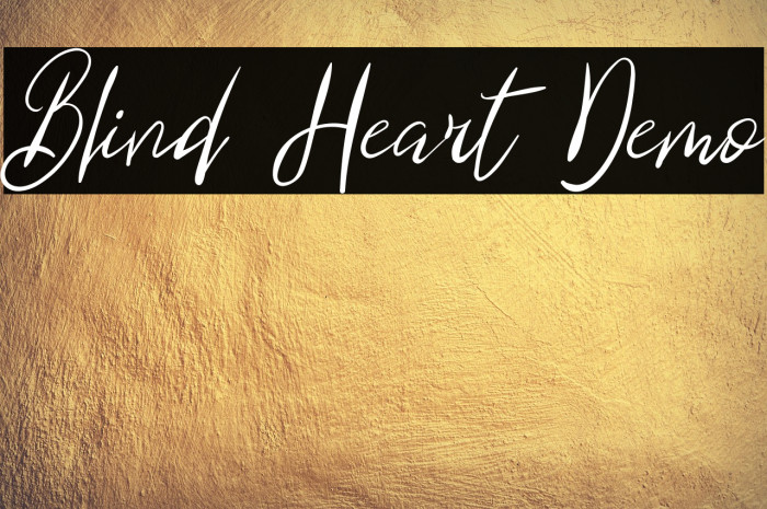 Blind Heart Demo Example 1