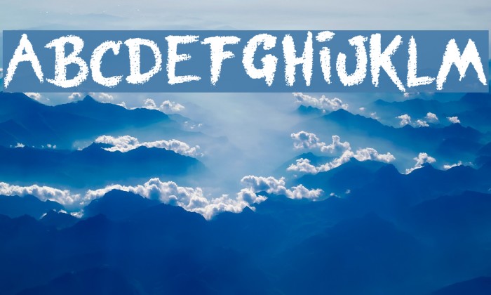 Blind Signature Font examples