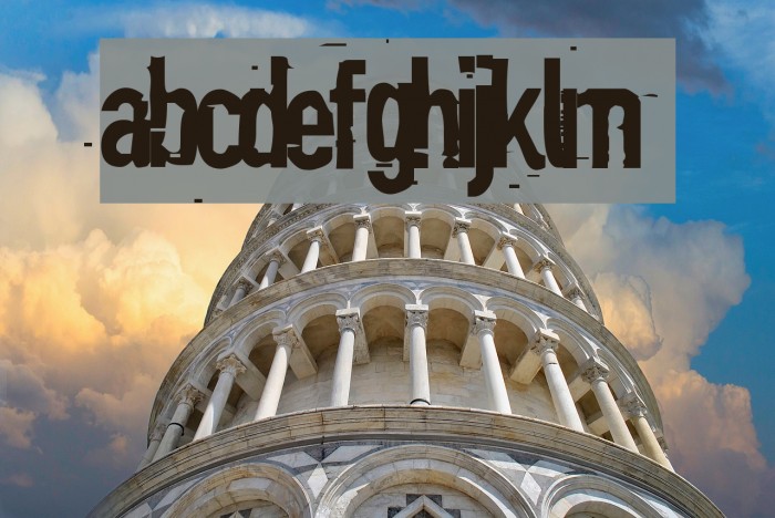 Blind Font examples
