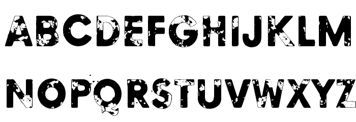 Blinded by desire Font LOWERCASE