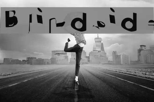 Blindside Font examples