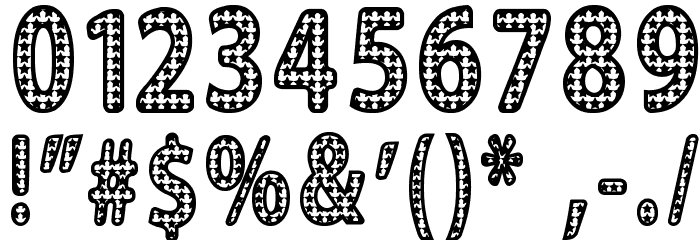 Blinger Font OTHER CHARS
