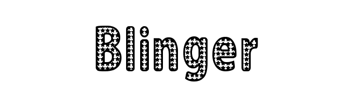 Blinger  免费字体下载