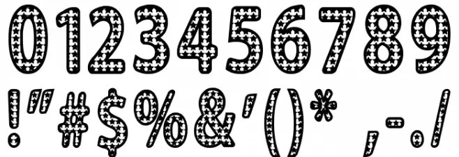 Blinger Font OTHER CHARS