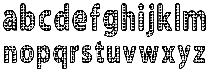 Blinger Font LOWERCASE