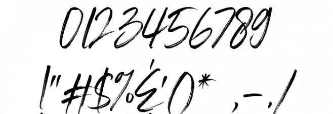 Blingstone Font OTHER CHARS