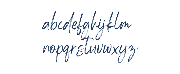 Blingstone Lowercase