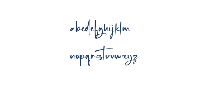 Blink Gaston PERSONAL USE Regular Lowercase