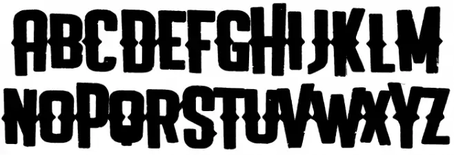 Blink Kiss Font LOWERCASE