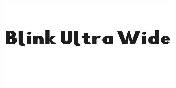 Blink Ultra Wide Logo