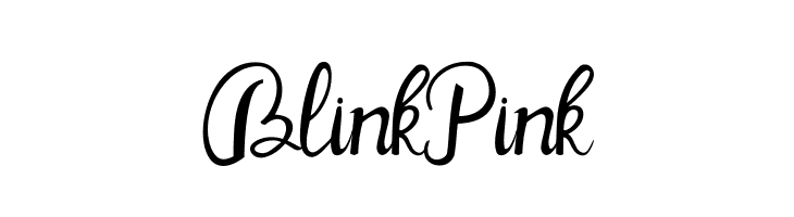BlinkPink  les polices de caractères gratuit tlcharger