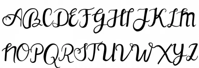 BlinkPink Шрифта ВЕРХНИЙ