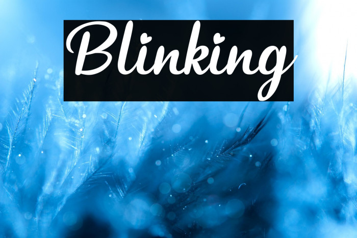 Blinking Example 1