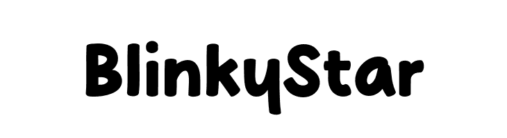 Blinky Star  Frei Schriftart Herunterladen