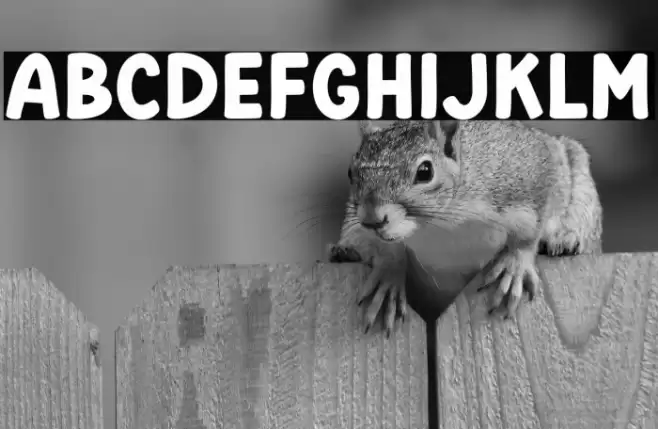 Blinky Star Font examples