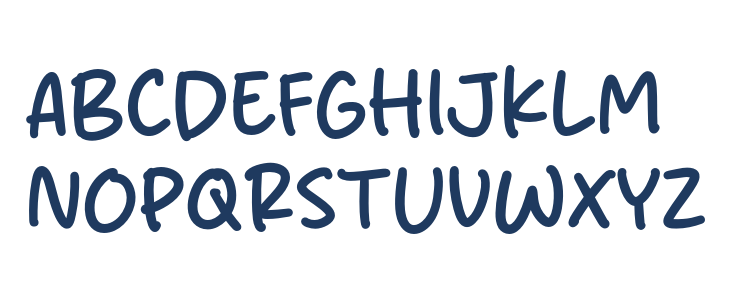 Blinky Stright Uppercase