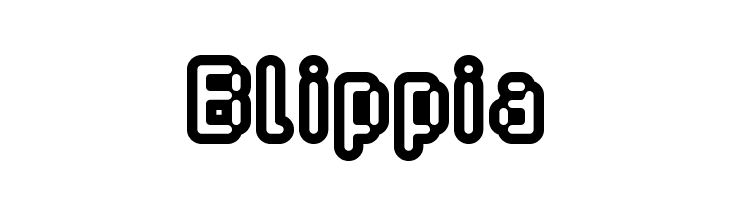 Blippia Шрифта
