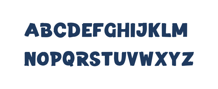 Blippys Free Regular Lowercase