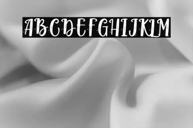 Blisk Rhythm - Personal Use Font examples