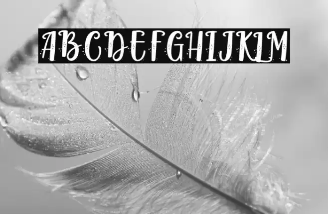 Blisk Rhythm - Personal Use Font examples