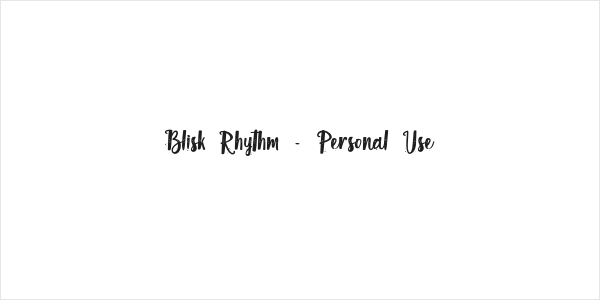 Blisk Rhythm - Personal Use Logo