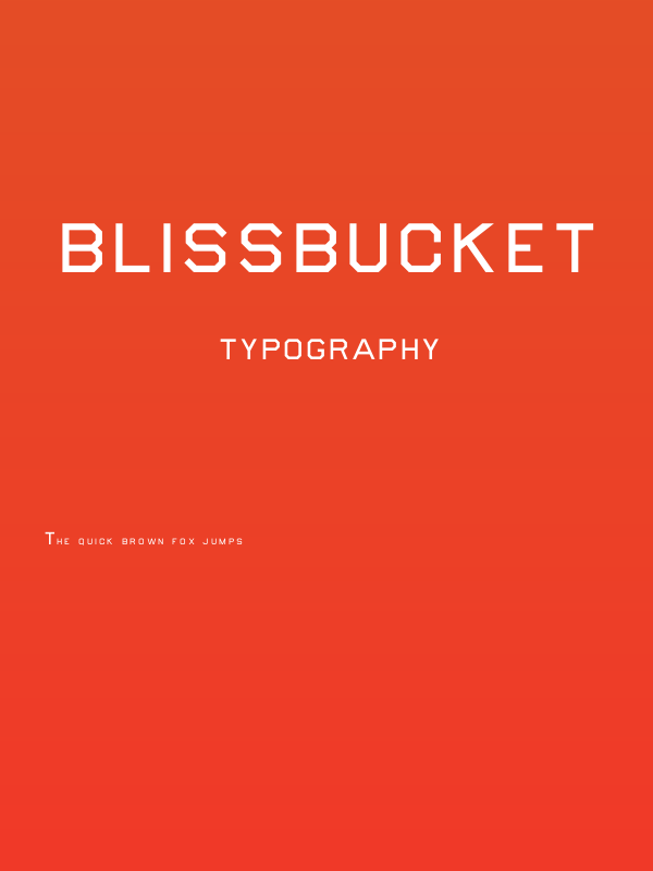 BlissBucket Poster