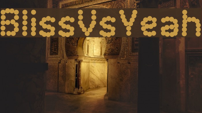 BlissVsYeah Font examples