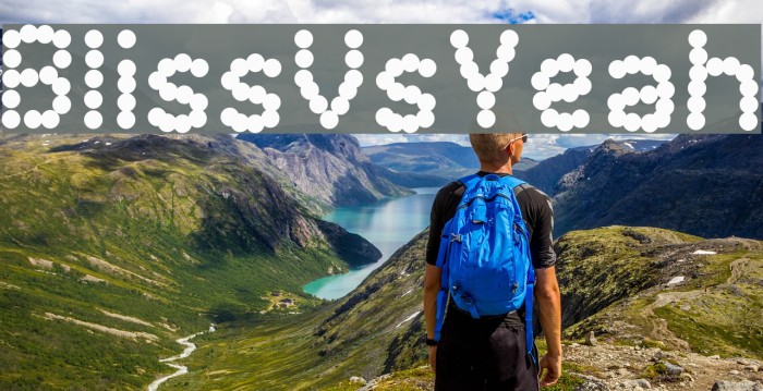 BlissVsYeah Font examples