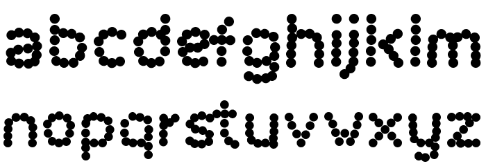 BlissVsYeah Font LOWERCASE