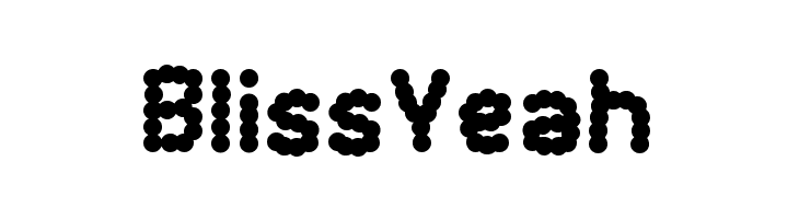 BlissYeah Font