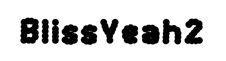 BlissYeah2  font caratteri gratis