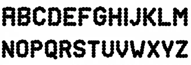 BlissYeah フォント 大文字