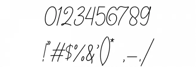 Blissful Christmas خط محارف أخرى