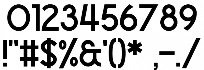 Blissful Thinking Font OTHER CHARS